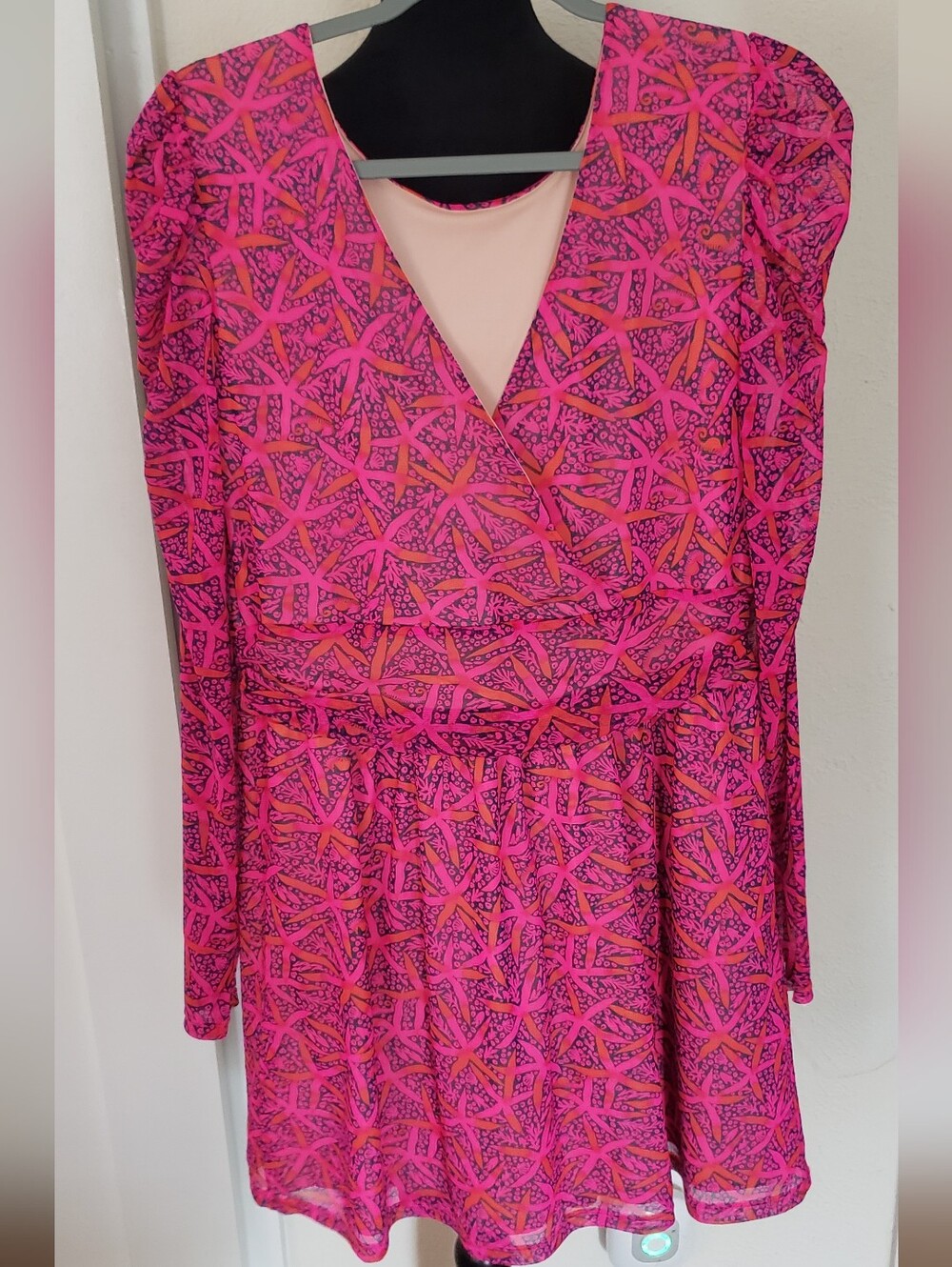 Lilly Pulitzer Pink Abstract Print Skort